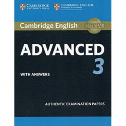 Cambridge English Advanced 3 Student's Book with Answers