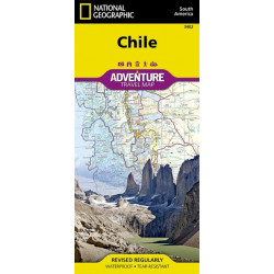 Chile: Travel Maps International Adventure Map