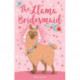 The Llama Bridesmaid