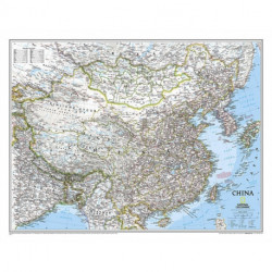 China Classic, Tubed: Wall Maps Countries & Regions