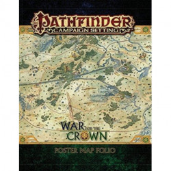 Pathfinder Campaign Setting: War for the Crown Poster Map Folio