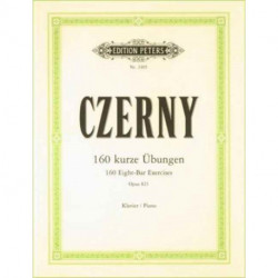 160 Eight-Bar Exercises Op. 821 for Piano