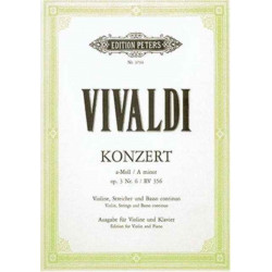 Violin Concerto in A minor Op.3 No. 6 RV 356