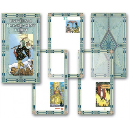 Universal Transparent Tarot 78 Card Tarot Deck