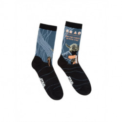 Star Wars: Read Yoda Unisex Socks - Large: Read Yoda Unisex Socks - Large