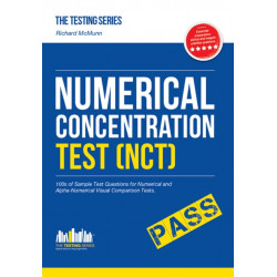 Numerical Concentration Test (NCT): Sample Test Questions for Train Drivers and Recruitment Processes to Help Improve Concentration and Working Under Pressure