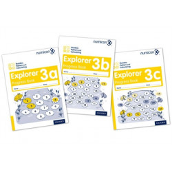 Numicon: Number, Pattern and Calculating 3 Explorer Progress Books ABC (Mixed pack)