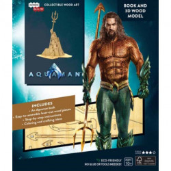 IncrediBuilds: Aquaman Book and 3D Wood Model