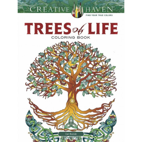 Creative Haven Trees of Life Coloring Book
