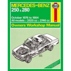 Mercedes-Benz 250 & 280 123 Series Petrol (Oct 76 - 84) Haynes Repair Manual: 76-84