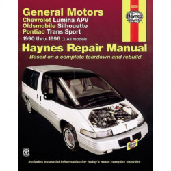 General Motors covering Chevrolet Lumina APV, Oldsmobile Silhouette & Pontiac Trans Sport models (1990-1996) Haynes Repair Manual (USA): Chevrolet Lumina APV, Oldsmobile Silhouette & Pontiac Trans Sport (1990 thru 1996)