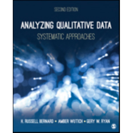 Analyzing Qualitative Data: Systematic Approaches