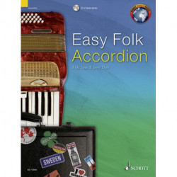 Easy Folk Accordion: 29 Traditional Pieces