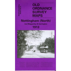 Nottingham (North) 1913: Nottinghamshire Sheet  38.14