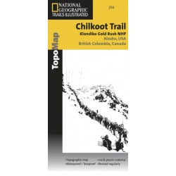 Chilkoot Trail/klondike Gold Rush: Trails Illustrated National Parks