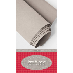 kraft-tex (TM) Basics Roll, Stone: Kraft Paper Fabric