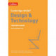 Cambridge IGCSE™ Design & Technology Teacher’s Guide