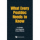 What Every Postdoc Needs To Know