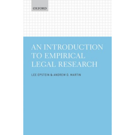 An Introduction to Empirical Legal Research