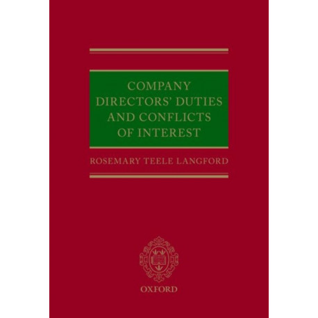 Company Directors' Duties and Conflicts of Interest