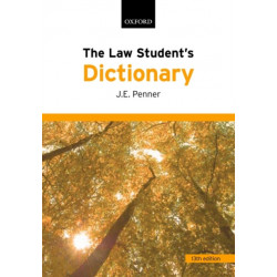The Law Student's Dictionary