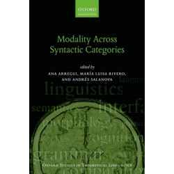 Modality Across Syntactic Categories