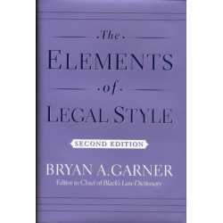 The Elements of Legal Style