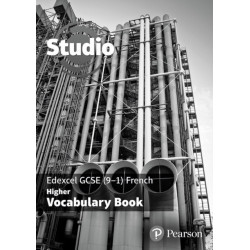 Studio Edexcel GCSE French Higher Vocab Book (pack of 8)