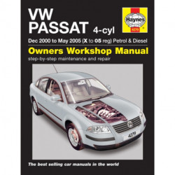 VW Passat Petrol & Diesel (Dec 00 - May 05) Haynes Repair Manual: 00-05