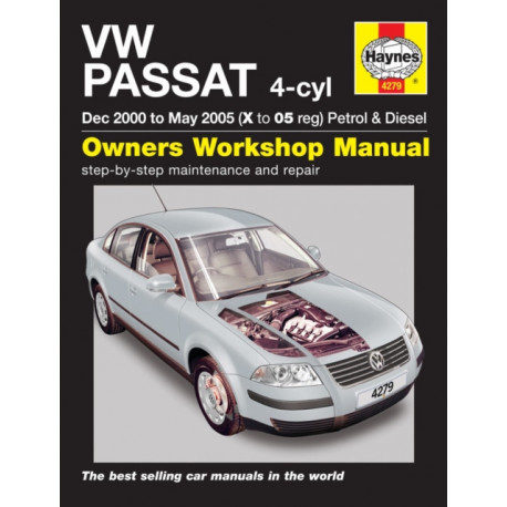 VW Passat Petrol & Diesel (Dec 00 - May 05) Haynes Repair Manual: 00-05