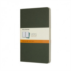 Moleskine Myrtle Green Large Ruled Cahier Journal (set Of 3)