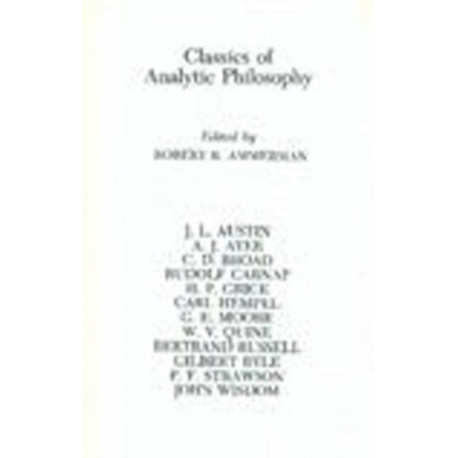 Classics of Analytic Philosophy