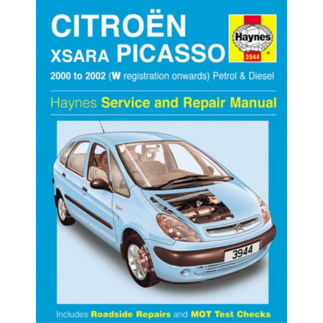 Citroen Xsara Picasso Petrol & Diesel (00 - 02) Haynes Repair Manual