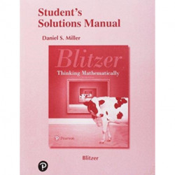 Student Solutions Manual for Thinking Mathematically