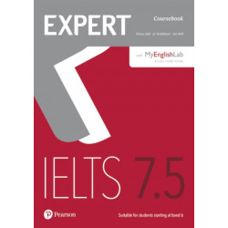 Expert IELTS 7.5 Coursebook with Online Audio and MyEnglishLab Pin Pack