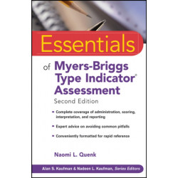 Essentials of Myers-Briggs Type Indicator Assessment