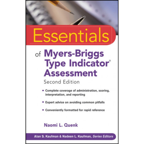Essentials of Myers-Briggs Type Indicator Assessment
