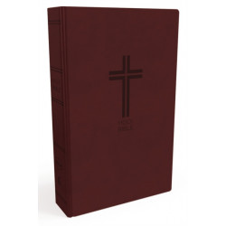 NKJV, Value Thinline Bible, Burgundy Leathersoft, Red Letter, Comfort Print: Holy Bible, New King James Version