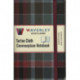 Waverley (M): Gordon Red Weathered Tartan Cloth Commonplace Notebook