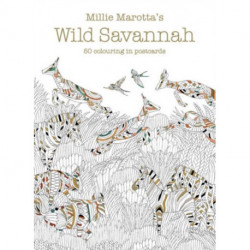 Millie Marotta's Wild Savannah Postcard Box: 50 beautiful cards for colouring in