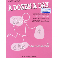 A Dozen a Day Mini Book - Book/Audio