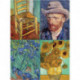Set of Four Magnetic Notepads: Van Gogh: A Collection of Handy Notepads with Easy Magnetic Fastening, Contained Within a Decorative Box