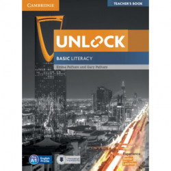 Unlock Basic Literacy Teacher's Book with Downloadable Audio and Literacy Presentation Plus