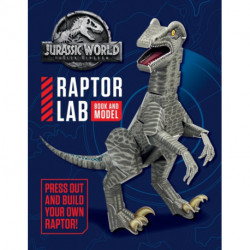 Jurassic World Fallen Kingdom Raptor Lab: Book and Model