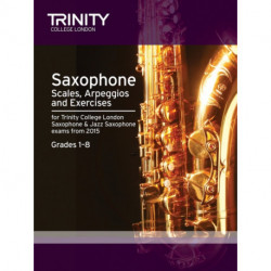 Saxophone Scales Grades 1-8 from 2015: Grades 1-8 from 2015