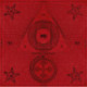 Goetia Tarot Cloth: Red Velvet