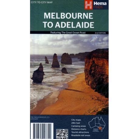 Melbourne to Adelaide Map