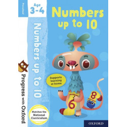 Progress with Oxford: Progress with Oxford: Numbers Age 3-4 - Prepare for School with Essential Maths Skills