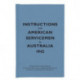 Instructions for American Servicemen in Australia, 1942