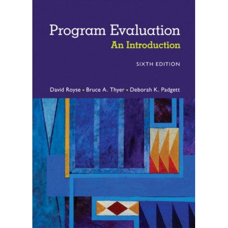 Program Evaluation: An Introduction to an Evidence-Based Approach